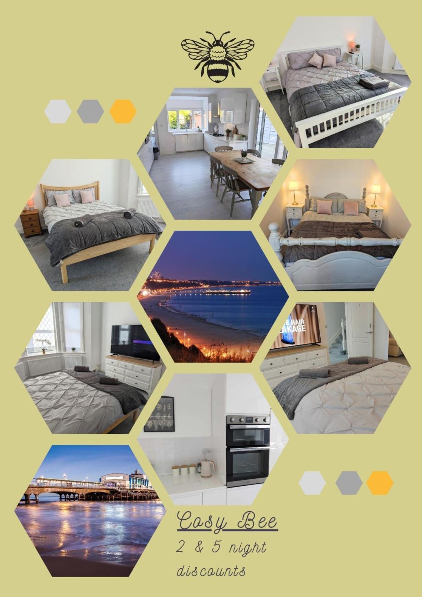 Cosy Bee And Apartment Bournemouth Ngoại thất bức ảnh
